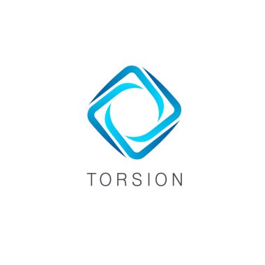 Vektör logo tasarım şablonu iş için. Soyut işareti