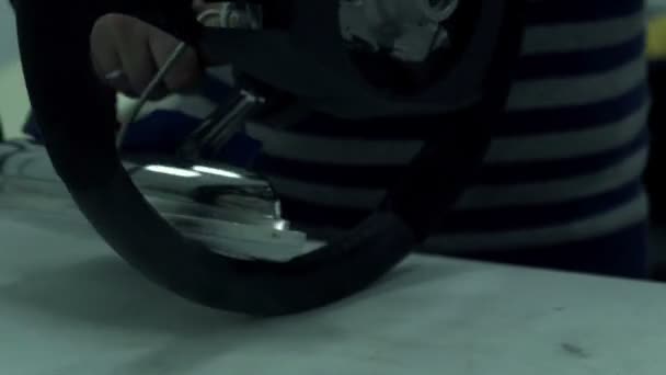 gaines de couturière bras de roue de voiture 