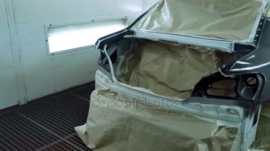 Resmi bulunan bir rahiplik boyahane için hazırlanan araba