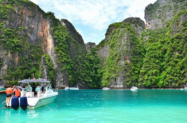 Pee Pee Lay Praia Krabi Tailândia — Fotografia de Stock