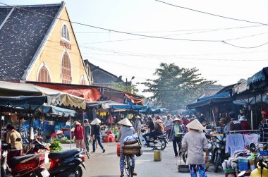 Hoi eski bir şehir. Hoi bir Asya'nın popüler bir turistik yer
