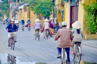 Hoi eski bir şehir. Hoi bir Asya'nın popüler bir turistik yer