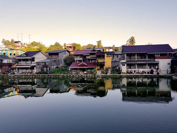 Kanchanaburi Thaïlande Décembre 2017 Ban Tong Village Stay Nearly Pilok — Photo