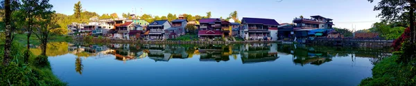 Канчанабури Таиланд Декабря 2017 Года Запрет Tong Village Stay Nearly — стоковое фото