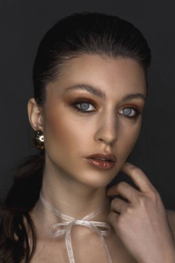 güzel kadın portre Studio