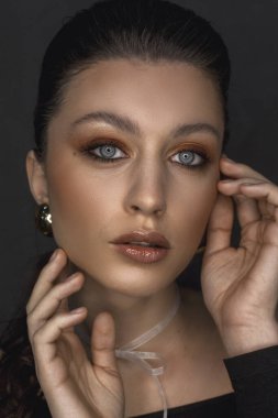 güzel kadın portre Studio