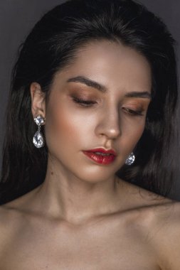 güzel kadın portre Studio