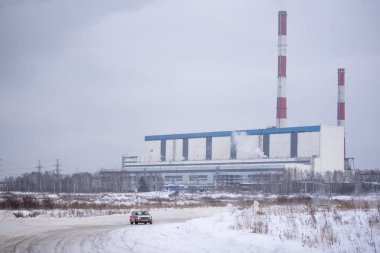 Russia, Novosibirsk - November 30, 2019. Russian old car 
