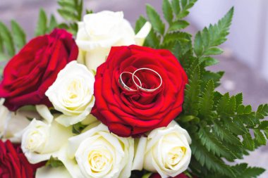 Düğün aksesuarları, düğün buket halkaları