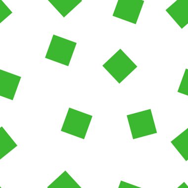 Sorunsuz vektör desen kaotik yeşil kareler ile