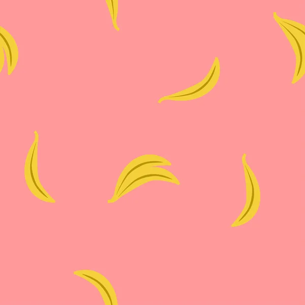 Padrão de banana vector sem costura —  Vetores de Stock