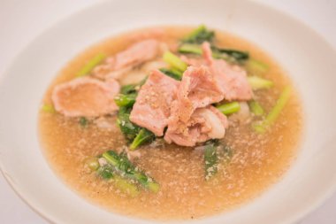 Fried noodle ile domuz eti, Tayland Gıda