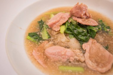 Fried noodle ile domuz eti, Tayland Gıda