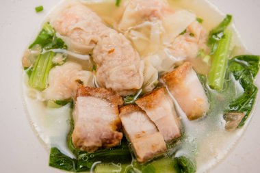 domuz rostosu, Tay gıda, Çin yemeği ile hamur tatlısı