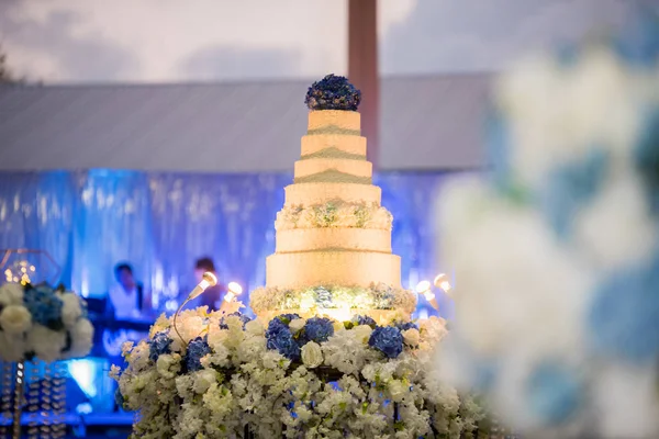 Wedding Cake Wedding Ceremony Accessories Tool Wedding Decoration — Stock Photo, Image