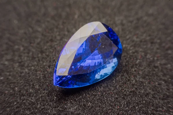 Ювелірні Вироби Дорогоцінні Камені Синій Камінь — стокове фото