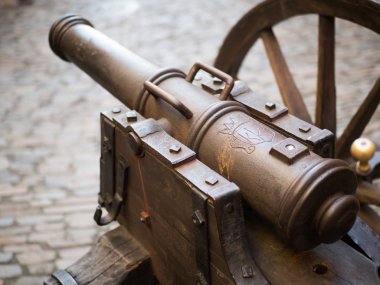 Castle Street savaş topu. sokak Müzesi.