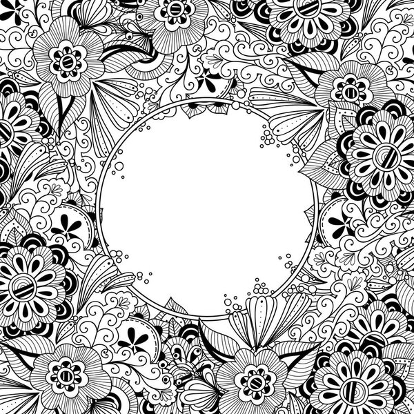 Цветы и листья для приглашения
