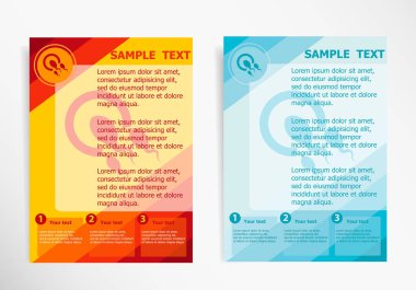 Spermlerinin ve yumurta simgesi simge tasarlamak vektör modern ilanda, broc