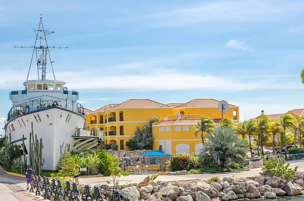 Curacao Sea Aquarium entrance and Dolphin Academy — Stok Foto