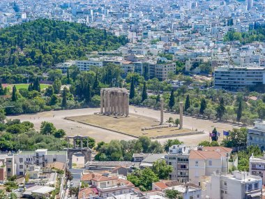Olimpiya-Zeus Tapınağı'nın görünümü