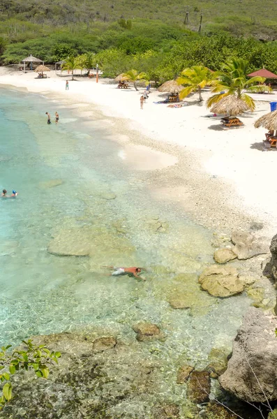 カリブ海の美しいグランド Knip ビーチ — ストック写真