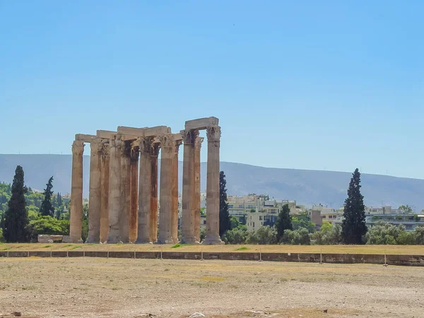 View of the Temple of Olympian Zeus — Stock Photo, Image