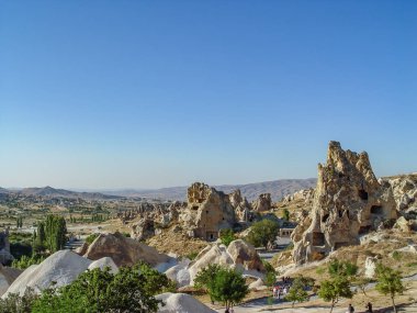 Volkanik kayalıklarla ve kaya oluşumları, Cappadocia