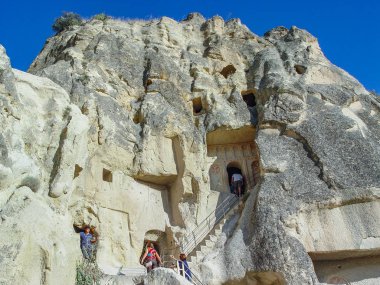 Volkanik kayalıklarla ve kaya oluşumları, Cappadocia