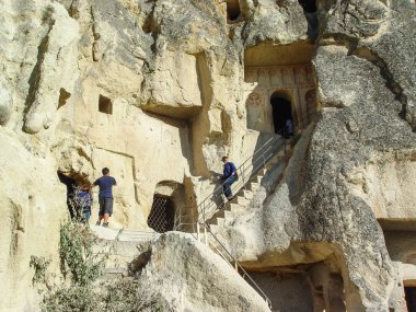 Volkanik kayalıklarla ve kaya oluşumları, Cappadocia