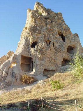 Volkanik kayalıklarla ve kaya oluşumları, Cappadocia