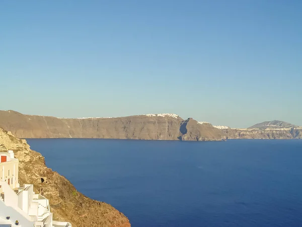 Csodálatos kilátás a Oia falu Santorini — Stock Fotó