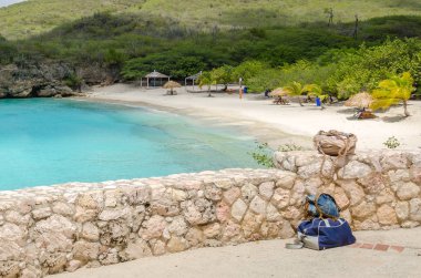 Grand KNIP Beach'te Curacao, Hollanda Antilleri
