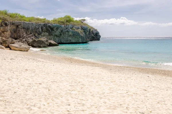 Grand Knip Beach en Curazao en las Antillas Holandesas — Foto de Stock