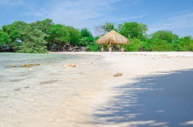 Mangel Halto Beach Aruba muhteşem görünümü