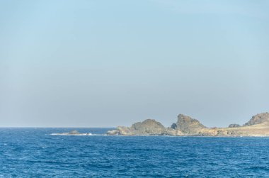 Aruba Karayip Denizi sahilinde doğal köprü