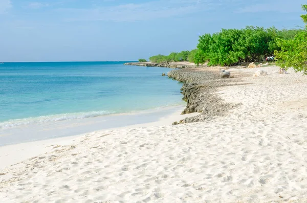 Eagle Beach, Aruba alınan resmin görünümünü — Stok fotoğraf