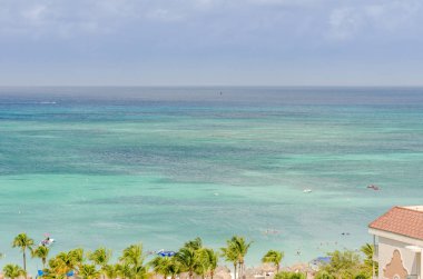 Karayip Denizi güzel zevk turist mavi 