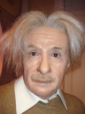 Albert Einstein, Madame Tussauds, bilim adamı