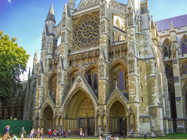 Westminster Abbey (The Collegiate Church of St Peter at Westmins — Stock Photo, Image