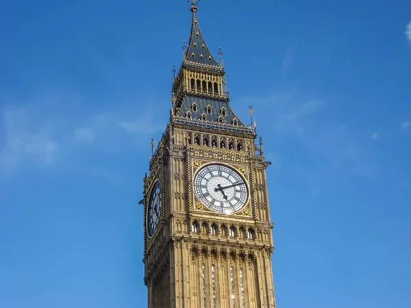 Big Ban Elizabeth tower clock face, London — Stock Photo, Image