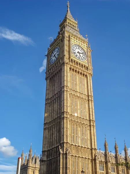 Big Ban Elizabeth tower clock face, London — Stock Photo, Image