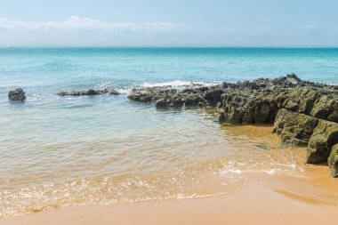 Doku plaj kumlu yüzey dalgalanmalar ile kurulan 