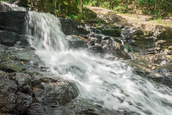 Nature with waterfall and stream in Itacare Bahia Brazil