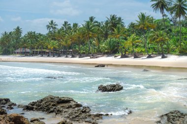 Yaz yaz plaj sahne tropikal cennet Itacare