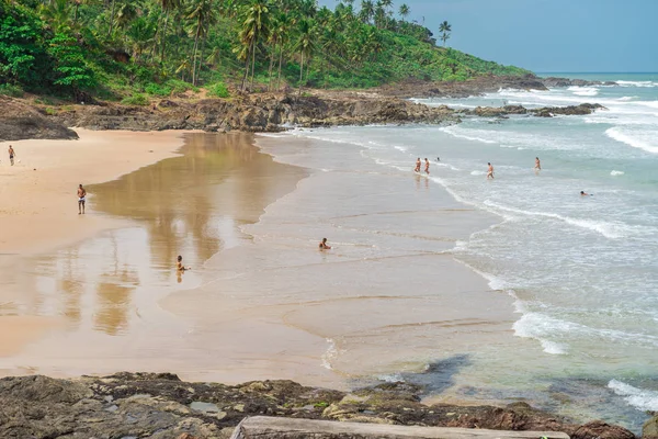 Tiririca beach v Brazílii Itacare Bahia — Stock fotografie