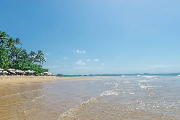 Barra Grande Brazílie Prosince 2016 Přírodní Koupaliště Grande Beach Poloostrově — Stock fotografie