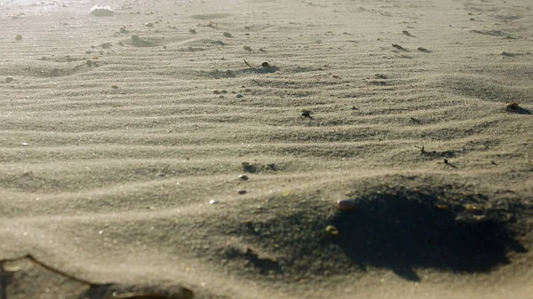 Gek Buitenaards Landschap Strand Terrein Die Lijken Een Andere Planeet — Stockfoto