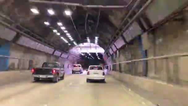 San Paolo Brasile Maggio 2020 Attraversamento Del Tunnel Ayrton Senna — Video Stock