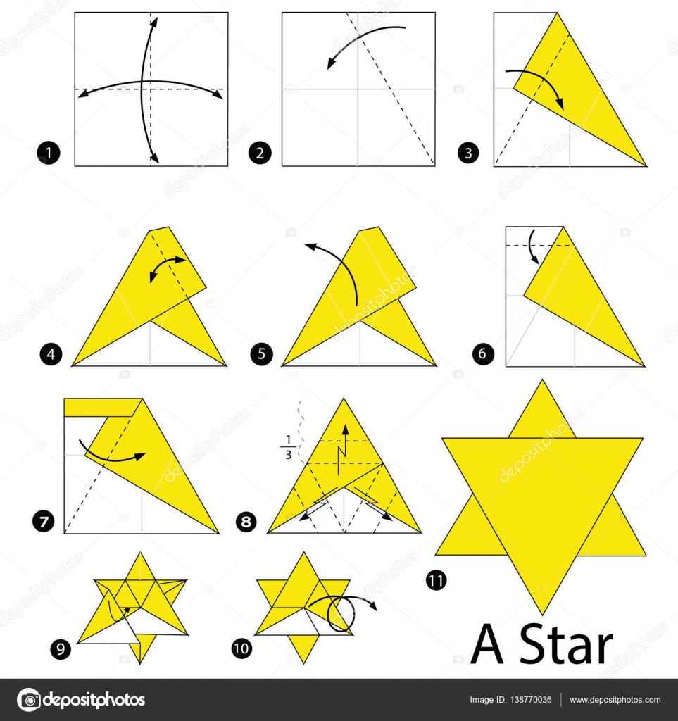 Origami ideas Origami Ninja Star Instructions Step By Step